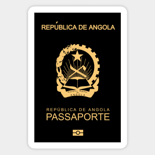 Angola passport Magnet